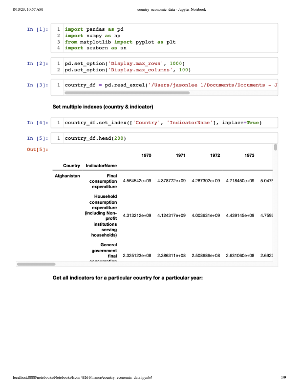 Screenshot of Project